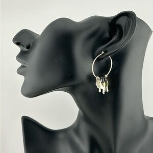 Bora sterling Silver pig earrings
